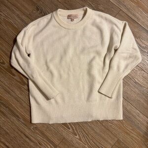 Women’s cream sweater from Philosophy